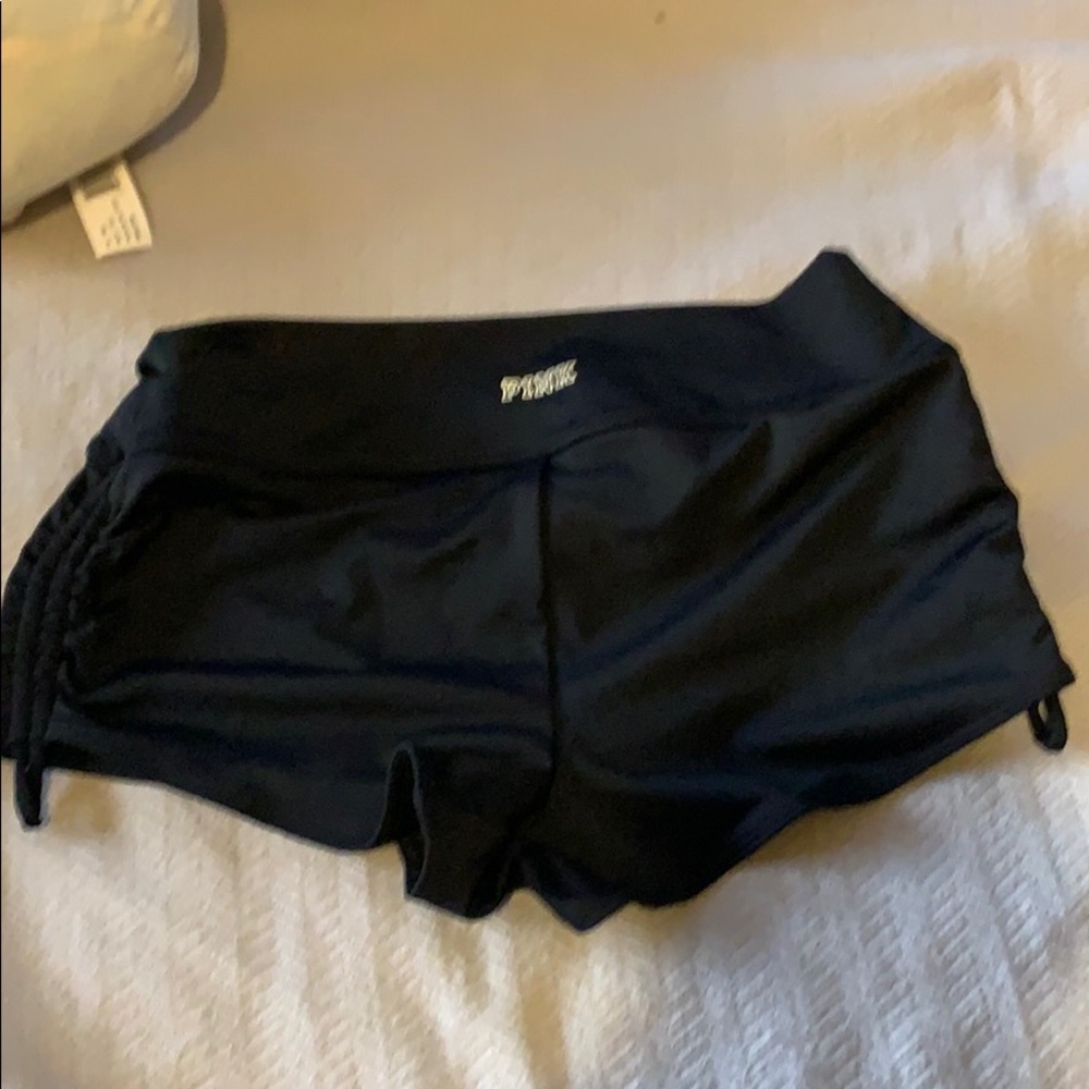 Pink sport shorts